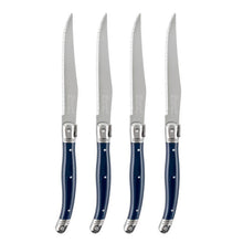 Load image into Gallery viewer, French Home - French Home Laguiole Steak Knives, Set of 4, Navy Blue