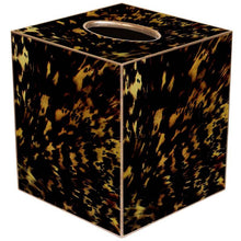 Load image into Gallery viewer, Marye-Kelley - TB8440 Tortoise Shell Tissue Box Cover: Paper Mache
