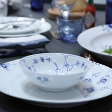Load image into Gallery viewer, Blue Fluted Plain Bowl by Royal Copenhagen