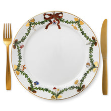 Load image into Gallery viewer, Star Fluted Christmas Plate by Royal Copenhagen - 27 cm