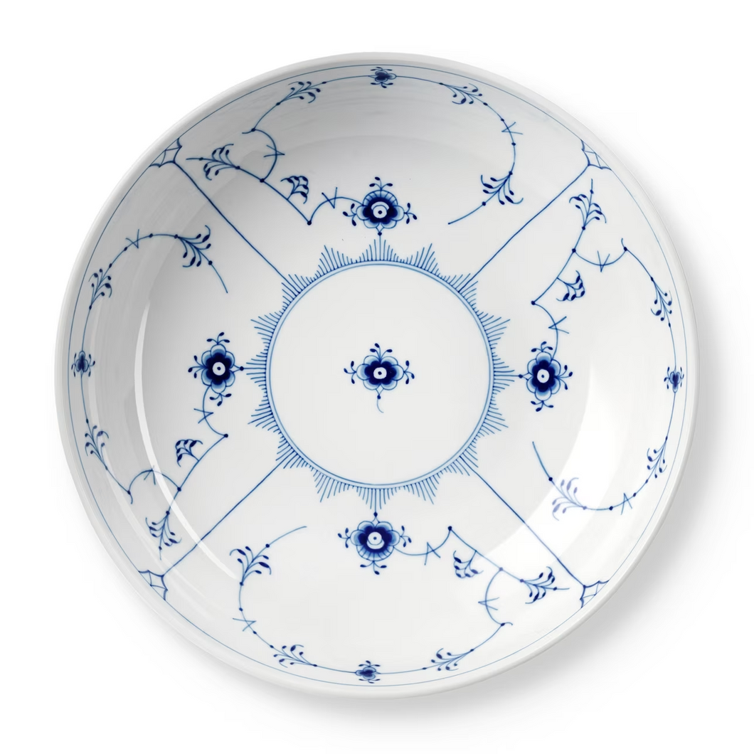 Blue Fluted Plain Bowl by Royal Copenhagen