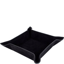 Load image into Gallery viewer, Boulevard - "Harry" Suede Valet Tray (Personalizable): JET