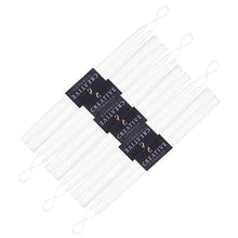 Load image into Gallery viewer, White Dripless Taper Candles - Set of 12