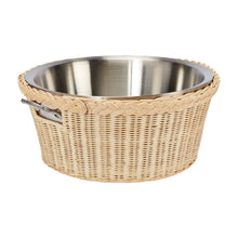 Load image into Gallery viewer, Rattan Beverage Tub by Amanda Lindroth
