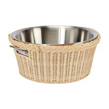 Load image into Gallery viewer, Rattan Beverage Tub by Amanda Lindroth