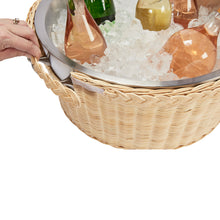 Load image into Gallery viewer, Rattan Beverage Tub by Amanda Lindroth
