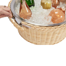 Load image into Gallery viewer, Rattan Beverage Tub by Amanda Lindroth