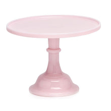 Load image into Gallery viewer, Mosser Glass Crown Tuscan Pink Glass Cake Stand