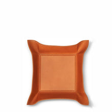 Load image into Gallery viewer, Boulevard - "Perry" Leather Valet Tray (Personalizable): Onyx