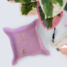 Load image into Gallery viewer, Boulevard - "Harry" Suede Valet Tray (Personalizable): JET