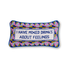Load image into Gallery viewer, Furbish Studio - Mixed Drinks Needlepoint Pillow