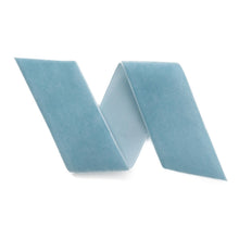 Load image into Gallery viewer, Such Good Supply - Vintage Blue Swiss Velvet Ribbon: 11Yard Retail Roll / 36mm