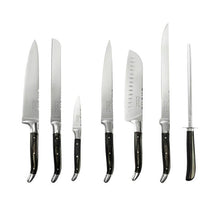 Load image into Gallery viewer, French Home - 7-Piece Laguiole Pakkawood Knife Set & Sharpener