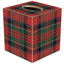 Load image into Gallery viewer, Marye-Kelley - TB8243 Plaid Tissue Box Cover: Paper Mache