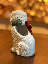 Load image into Gallery viewer, Vintage Fitz & Floyd Staffordshire Spaniel Dogs Christmas Vases
