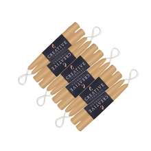 Load image into Gallery viewer, Cafe Au Lait Dripless Taper Candles - Set of 12