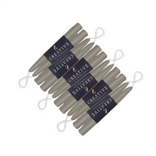 Load image into Gallery viewer, Paris Gray Dripless Taper Candle - Set of 12