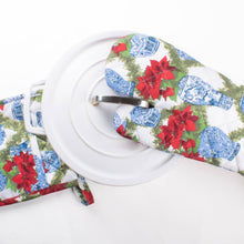 Load image into Gallery viewer, 8 Oak Lane - Poinsettias Oven Mitt Set