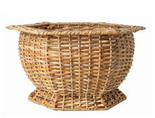 Load image into Gallery viewer, The Enchanted Home - Hexagon Wicker Planter (3 Sizes): Medium