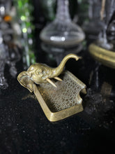 Load image into Gallery viewer, Vintage Brass Elephant Tray
