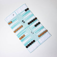 Load image into Gallery viewer, 3rd Space by SBR - Seafoam Outdoor/Travel Backgammon Set: Wood