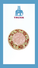 Load image into Gallery viewer, Caracoli Red Round Placemat By Klatso Home - Set of 6
