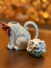 Load image into Gallery viewer, Vintage Fitz & Floyd Staffordshire Spaniel Dog Christmas Tea Pot
