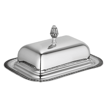 Load image into Gallery viewer, Malmaison Silver-Plated Rectangular Butter Dish