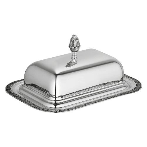 Malmaison Silver-Plated Rectangular Butter Dish