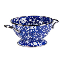 Load image into Gallery viewer, Splatterware Petite Enamel Colander by Golden Rabbit