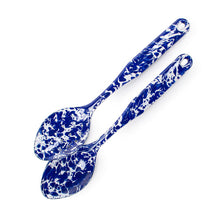 Load image into Gallery viewer, Splatterware Enamel Spoon Set by Golden Rabbit