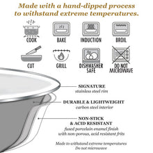 Load image into Gallery viewer, Splatterware Enamel Cake Stand by Golden Rabbit