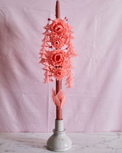 Load image into Gallery viewer, Pink Flower Candle