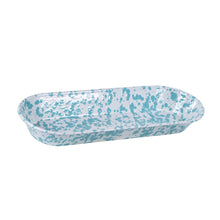 Load image into Gallery viewer, Splatterware Enamel Oval Basket by Golden Rabbit