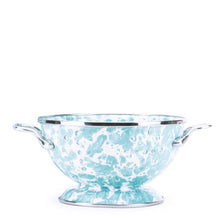 Load image into Gallery viewer, Splatterware Petite Enamel Colander by Golden Rabbit