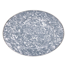 Load image into Gallery viewer, Splatterware Enamel Oval Tray by Golden Rabbit