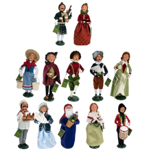 Load image into Gallery viewer, Byers' Choice 12 Days of Christmas Carolers - Set of 12