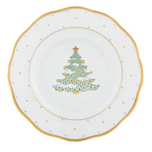 Load image into Gallery viewer, HEREND CHRISTMAS DESSERT PLATE