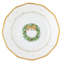 Load image into Gallery viewer, HEREND CHRISTMAS DESSERT PLATE