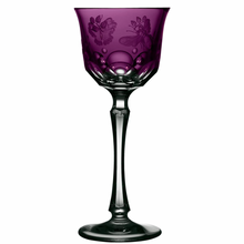 Load image into Gallery viewer, Amethyst Springtime Glassware By Varga