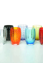 Load image into Gallery viewer, Amber Perle Glass Tumbler - Set of 4 By Zafferano America