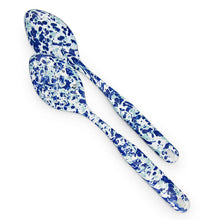 Load image into Gallery viewer, Splatterware Enamel Spoon Set by Golden Rabbit