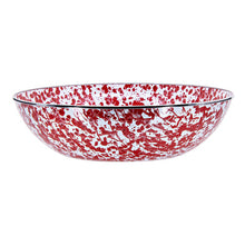 Load image into Gallery viewer, Splatterware Enamel Catering Bowl by Golden Rabbit