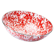Load image into Gallery viewer, Splatterware Enamel Catering Bowl by Golden Rabbit