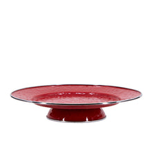 Load image into Gallery viewer, Splatterware Enamel Cake Stand by Golden Rabbit