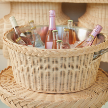 Load image into Gallery viewer, Rattan Beverage Tub by Amanda Lindroth