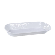 Load image into Gallery viewer, Splatterware Enamel Oval Basket by Golden Rabbit