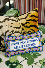 Load image into Gallery viewer, Furbish Studio - Mixed Drinks Needlepoint Pillow