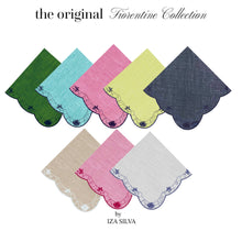 Load image into Gallery viewer, Iza Silva -Luxury Tableware - The Original -Florentine Collection -Napkins -Various Colors: Green
