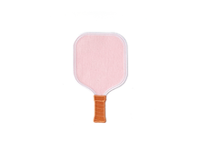 Load image into Gallery viewer, House of Gleason - Pink Pickleball Paddle Linen Cocktail Napkins - Set of 4